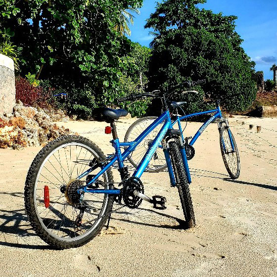Blue Bikes Zanzibar